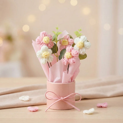 Crochet Flower Vase