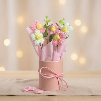 Crochet Flower Vase