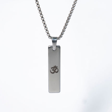 Spiritual Tag Necklace for Men - Faith Meets Fashion