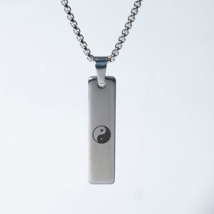 Spiritual Tag Necklace for Men - Faith Meets Fashion