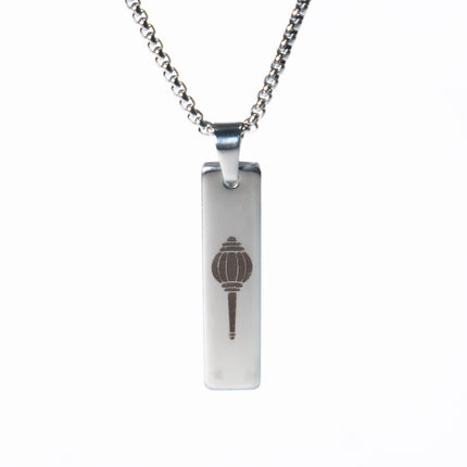 Spiritual Tag Necklace for Men - Faith Meets Fashion
