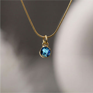 Dainty Birthstone Necklace - Best Birthday Gift For Her