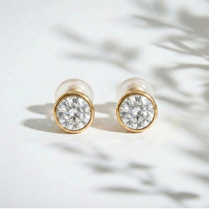 Birthstone Stud Earrings- Best Birthday Gift For Her