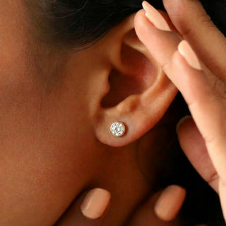 Birthstone Stud Earrings- Best Birthday Gift For Her