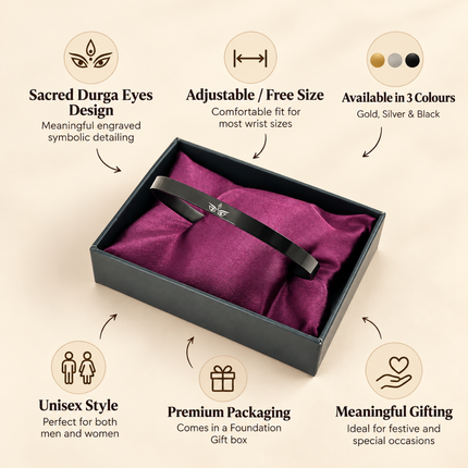 Divine Durga Eye Bracelet