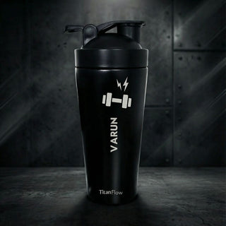 TitanFlow Personalised Protein Shaker Bottle