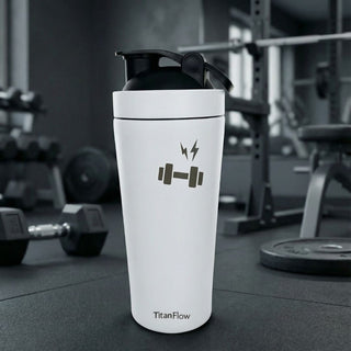 TitanFlow Protein Shaker Bottle