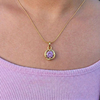 Orien Birthstone Necklace