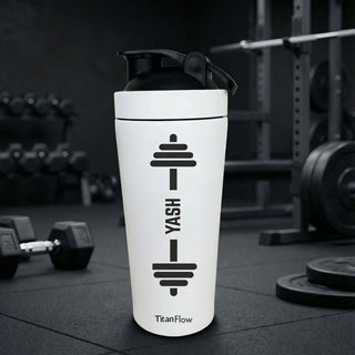 TitanFlow Personalised Protein Shaker Bottle