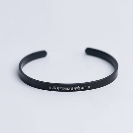 Ganpati Bappa Mantra Spiritual Bracelet - Religious Devotion Gift