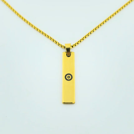 Spiritual Tag Necklace for Men - Faith Meets Fashion