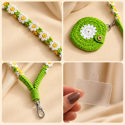 Crochet Phone Sling with Pouch
