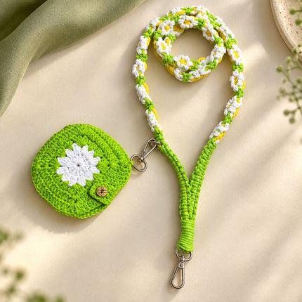 Crochet Phone Sling with Pouch