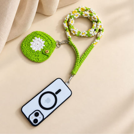 Crochet Phone Sling with Pouch