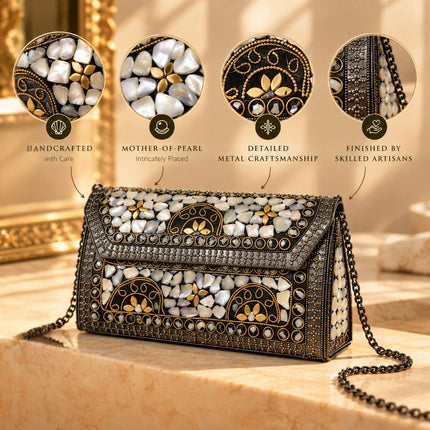 Handcrafted Metal Bag