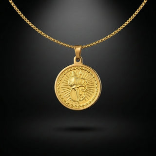 Hanuman Gold Plated Pendant – Spiritual Jewelry