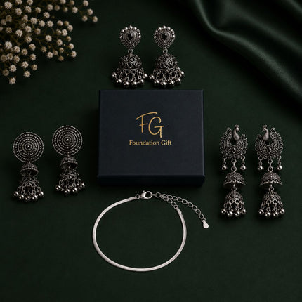 Jhumka & Snake Anklet Gift Set