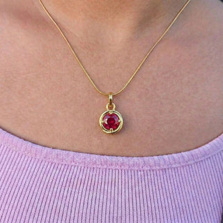 Orien Birthstone Necklace