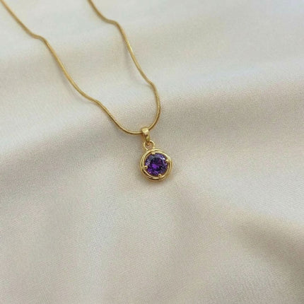 Orien Birthstone Necklace