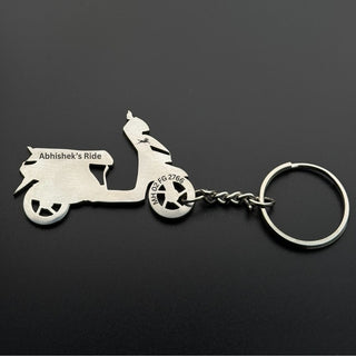 Personalised Bike Keychain | TVS Jupiter
