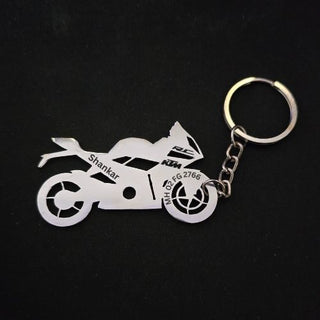 Personalised Bike Keychain | KTM RC