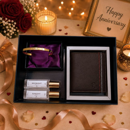 Personalised Anniversary Hamper for Him