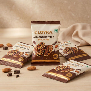 Loyka Almond Brownie Chocolate – Set of 4