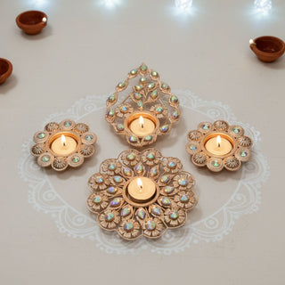 Lume Saanjh Diyas – Set of 4