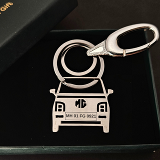 Personalised Car Keychain | MG Comet