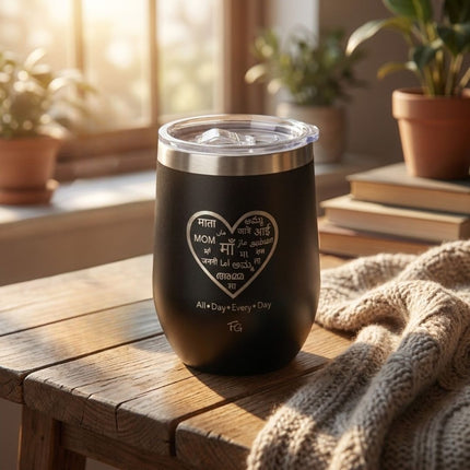 Maa Heart Tumbler