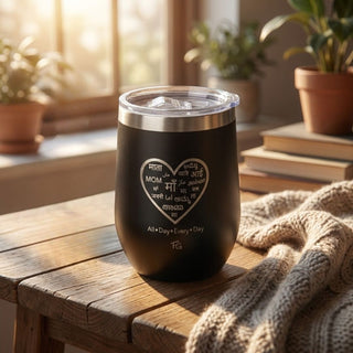 Maa Heart Tumbler