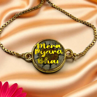 Mera Pyara Bhai Rakhi – Handmade Resin Rakhi