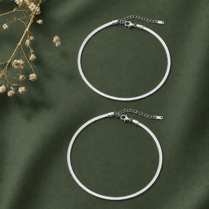 Minimal Snake Chain Anklet