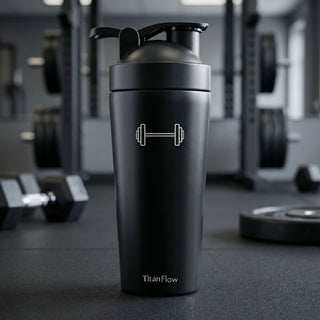 TitanFlow Protein Shaker Bottle