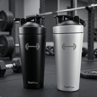 TitanFlow Protein Shaker Bottle