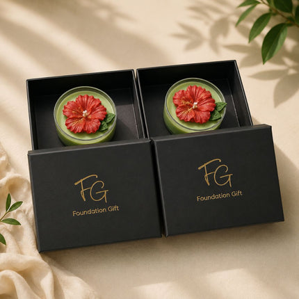 Mogra & Sandalwood Candle Set
