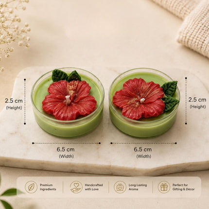 Mogra & Sandalwood Candle Set