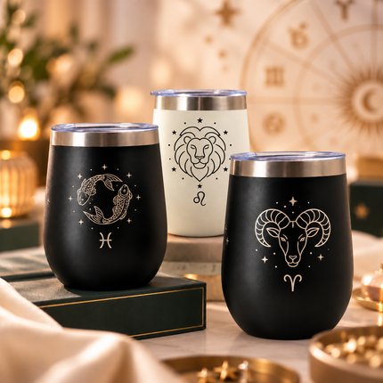 Zodiac Tumbler For Coffee Lover