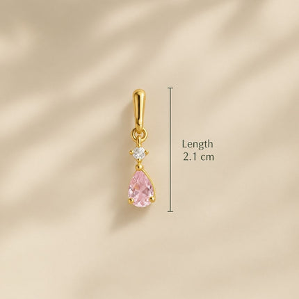 Facet Cut Birthstone Earrings