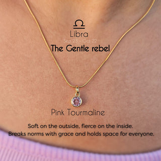 Zodiac Birthstone Necklace