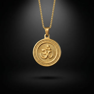 Om Gold Plated Pendant – Spiritual Jewelry