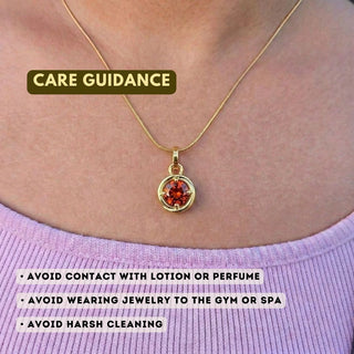 Orien Birthstone Necklace