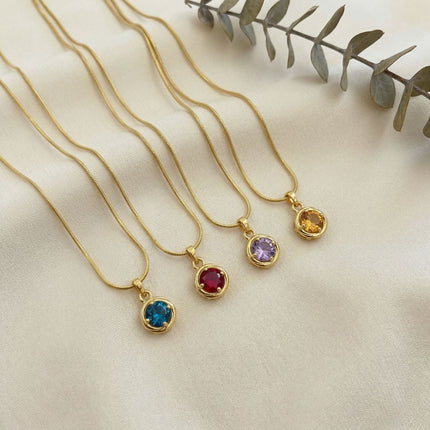 Orien Birthstone Necklace