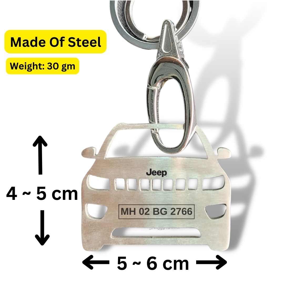 Personalised Car Keychain – Foundation Gift