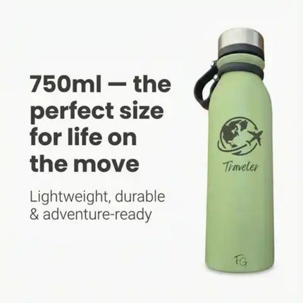 Personalised Traveler Water Bottle – For the Ones Who Love to Travel