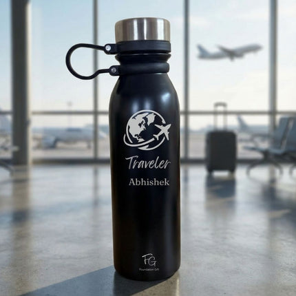 Personalised Traveler Water Bottle – For the Ones Who Love to Travel