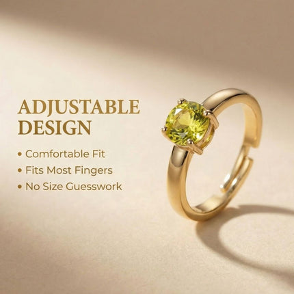 Signature Birthstone Ring