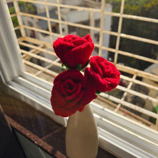 Everlasting Rose – Handmade Crochet Flower