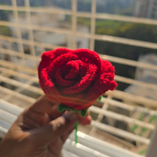 Everlasting Rose – Handmade Crochet Flower