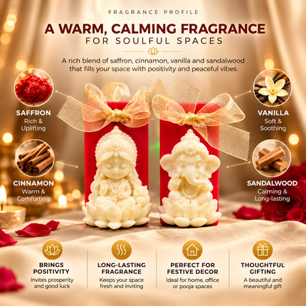 Shubh Lakshmi Ganesh Scented Bars